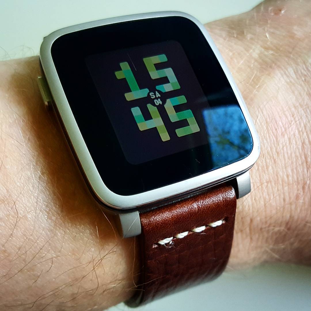 Patchwork - Pebble Watchface on Pebble Time Steel