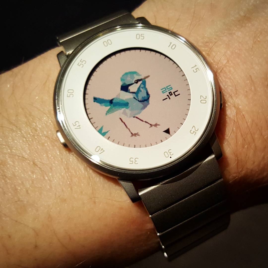 Fly DC - Pebble Watchface on Pebble Time Round