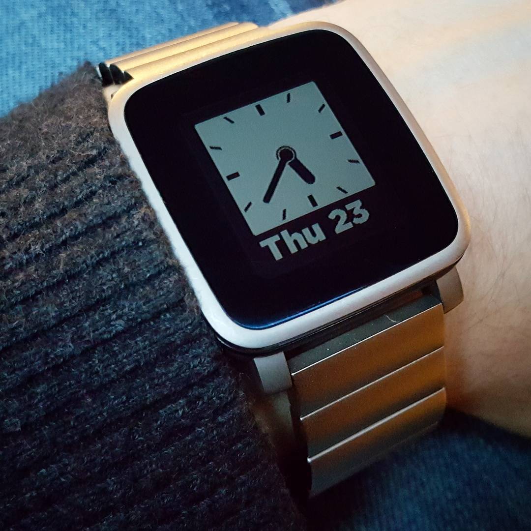 Anery-SQ - Pebble Watchface on Pebble Time Steel