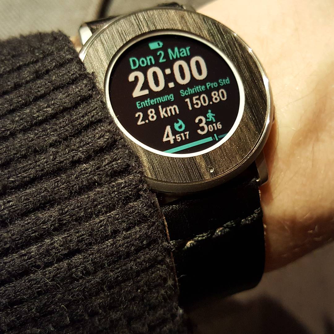 Simply Health - Pebble Watchface on Pebble Time Round