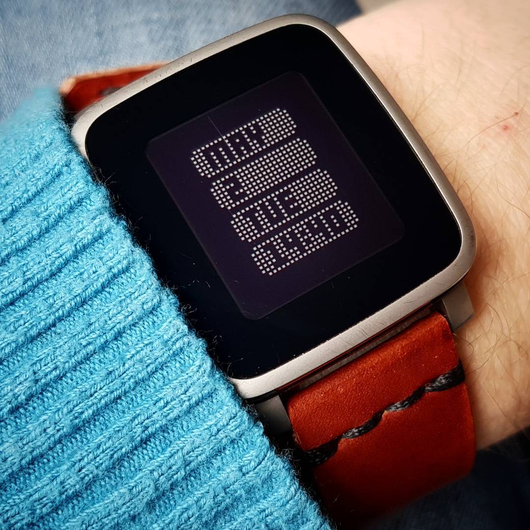 systtmm - Pebble Watchface on Pebble Time Steel