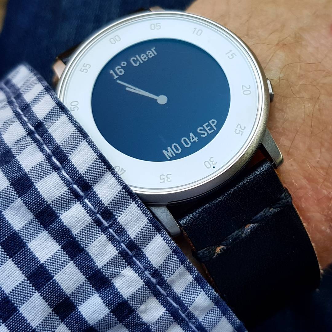 Line Time - Pebble Watchface on Pebble Time Round