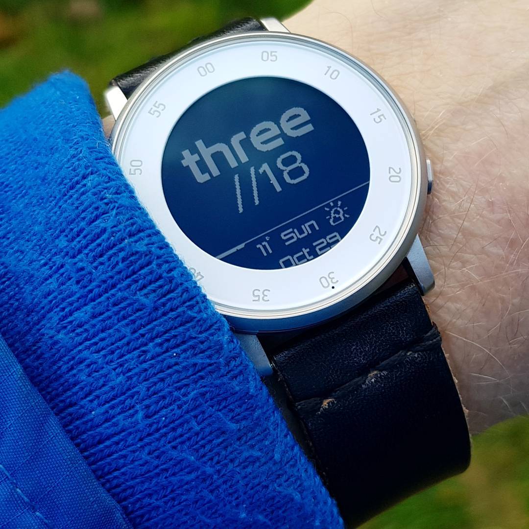 wTime - Pebble Watchface on Pebble Time Round
