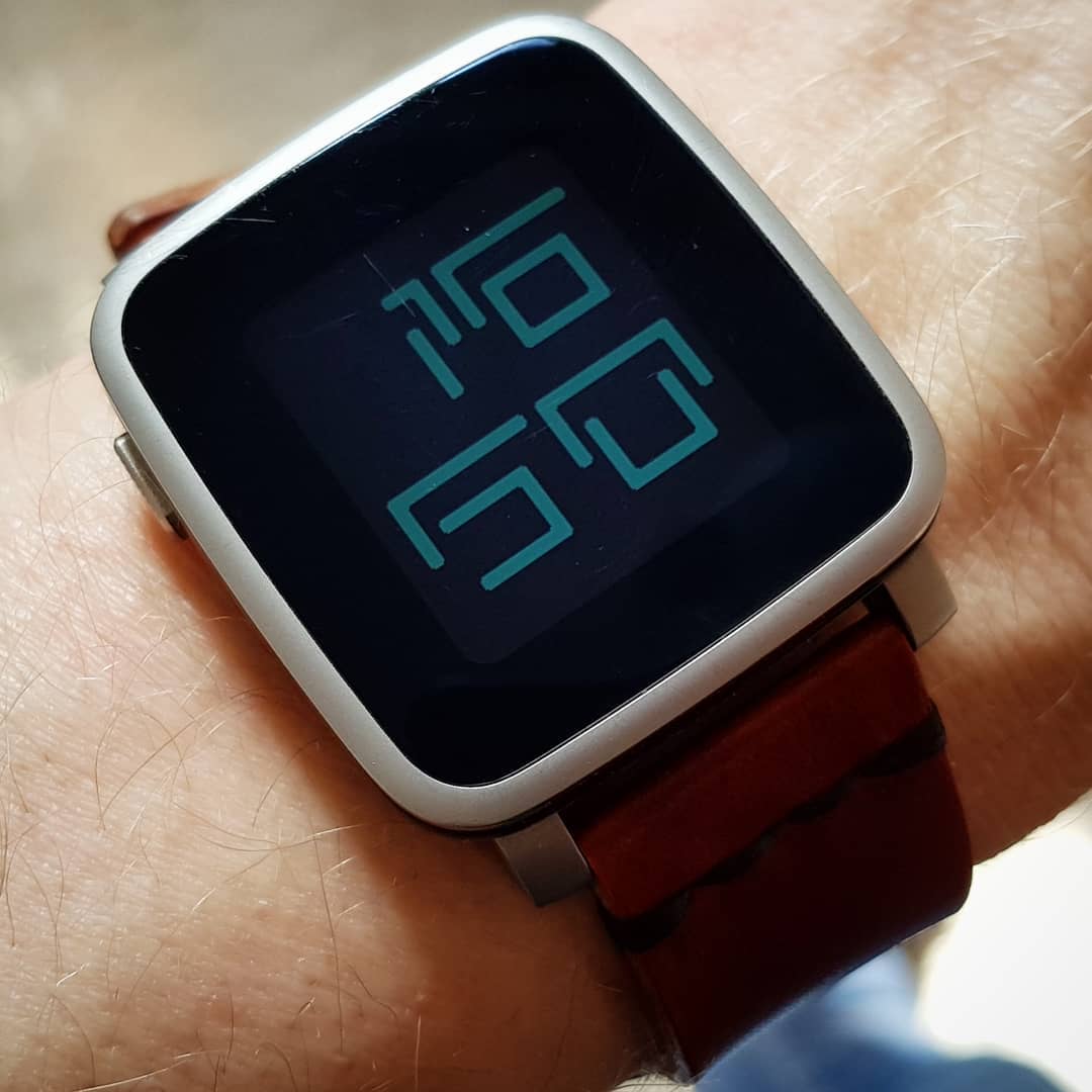 Undercover - Pebble Watchface on Pebble Time Steel