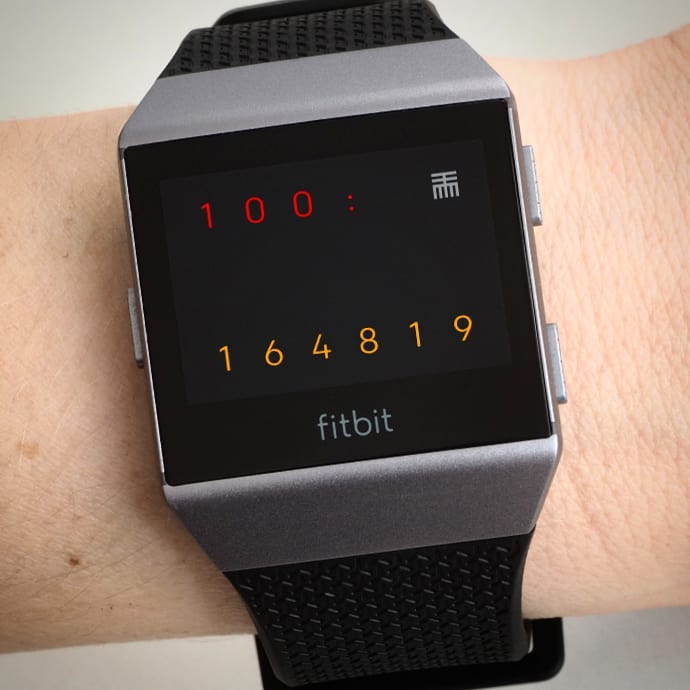 ttmmair - Fitbit Clock Face on Fitbit Ionic