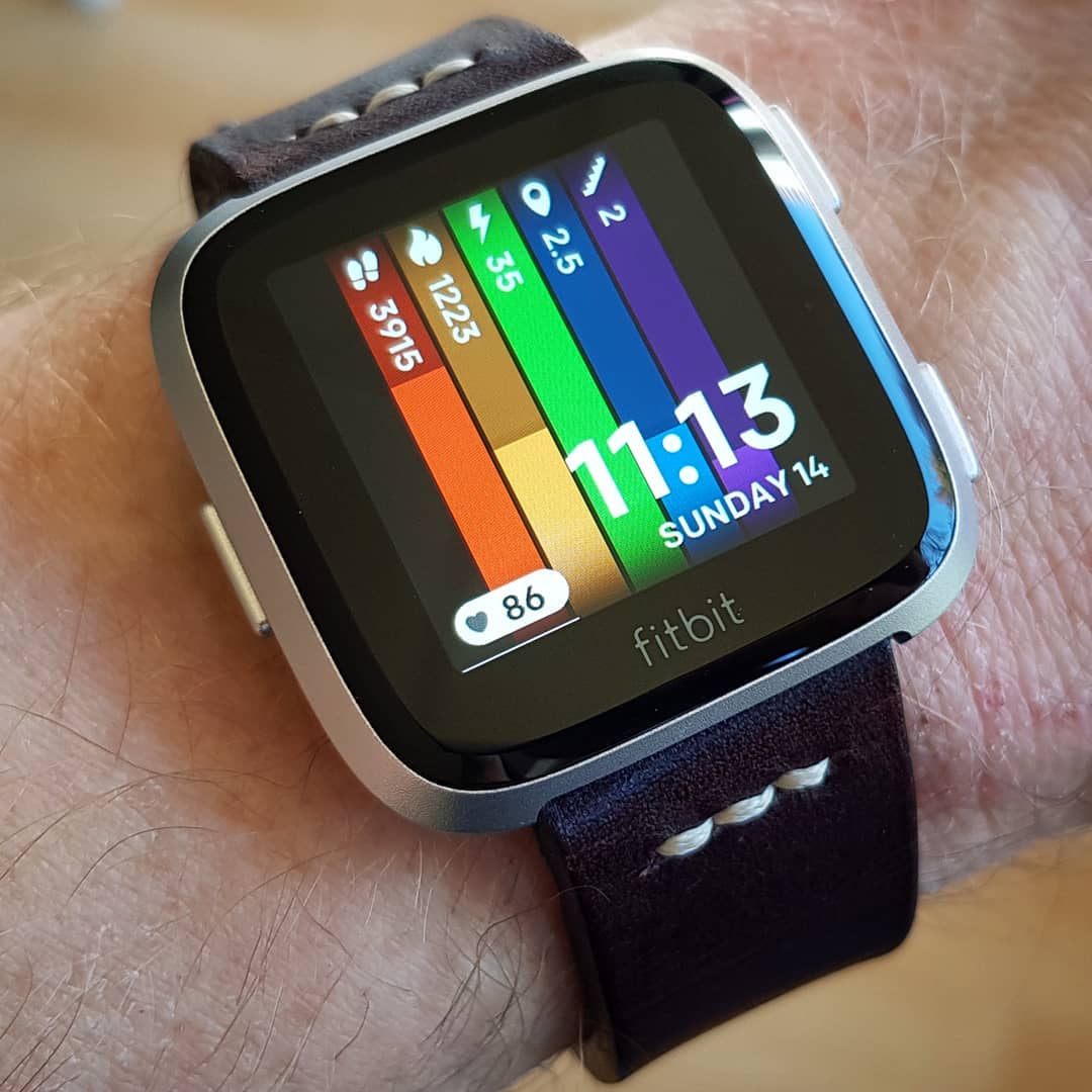 Pride - Fitbit Clock Face on Fitbit Versa