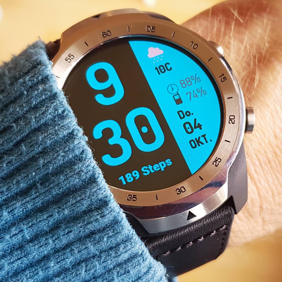 TimeStyle - Wear OS Watchface on Mobvoi TicWatch Pro