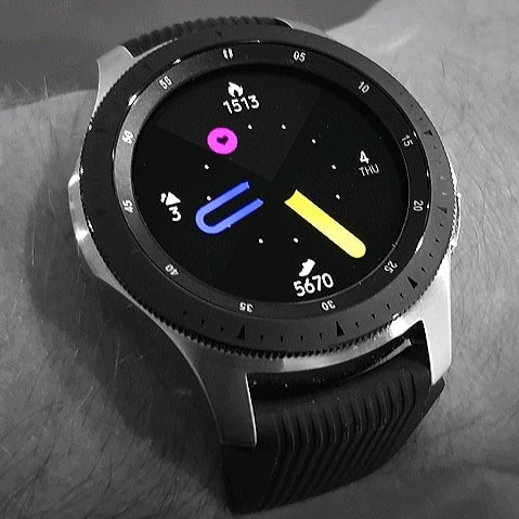 Fresh - Galaxy Watch Face on Samsung Galaxy Watch