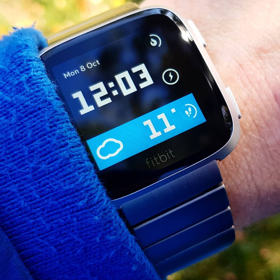 Smarty Weather - Fitbit Clock Face on Fitbit Versa