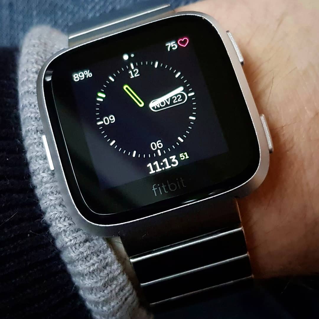 Military - Fitbit Clock Face on Fitbit Versa